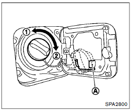 Pour retirer le bouchon du re servoir a carburant :