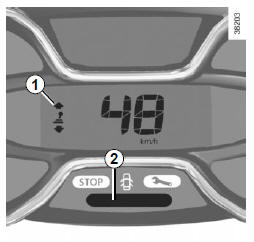 Indicateur de changement de vitesse 1